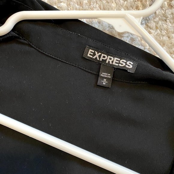 Express Black Dress Top - Picture 3 of 3